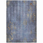 Naelion Denim Washable Indoor-Outdoor Rug