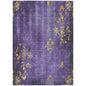 Naelion Purple Washable Indoor-Outdoor Rug