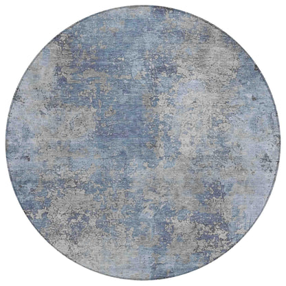 Naelira Denim Washable Indoor-Outdoor Rug