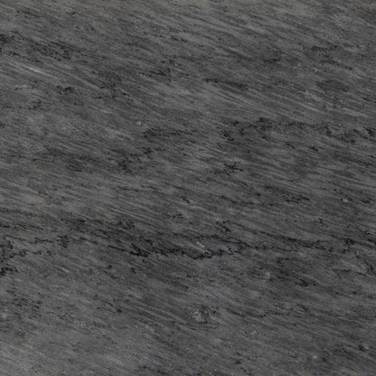 Nagoya Black Marble Top Round Side Table - LOOMLAN - Noir - Side Tables