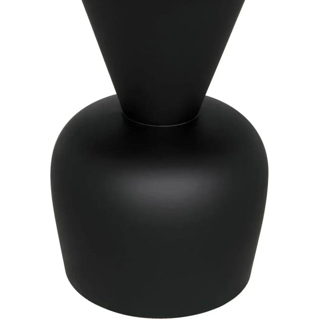 Nagozi Side Table, Metal - LOOMLAN - Noir - Side Tables