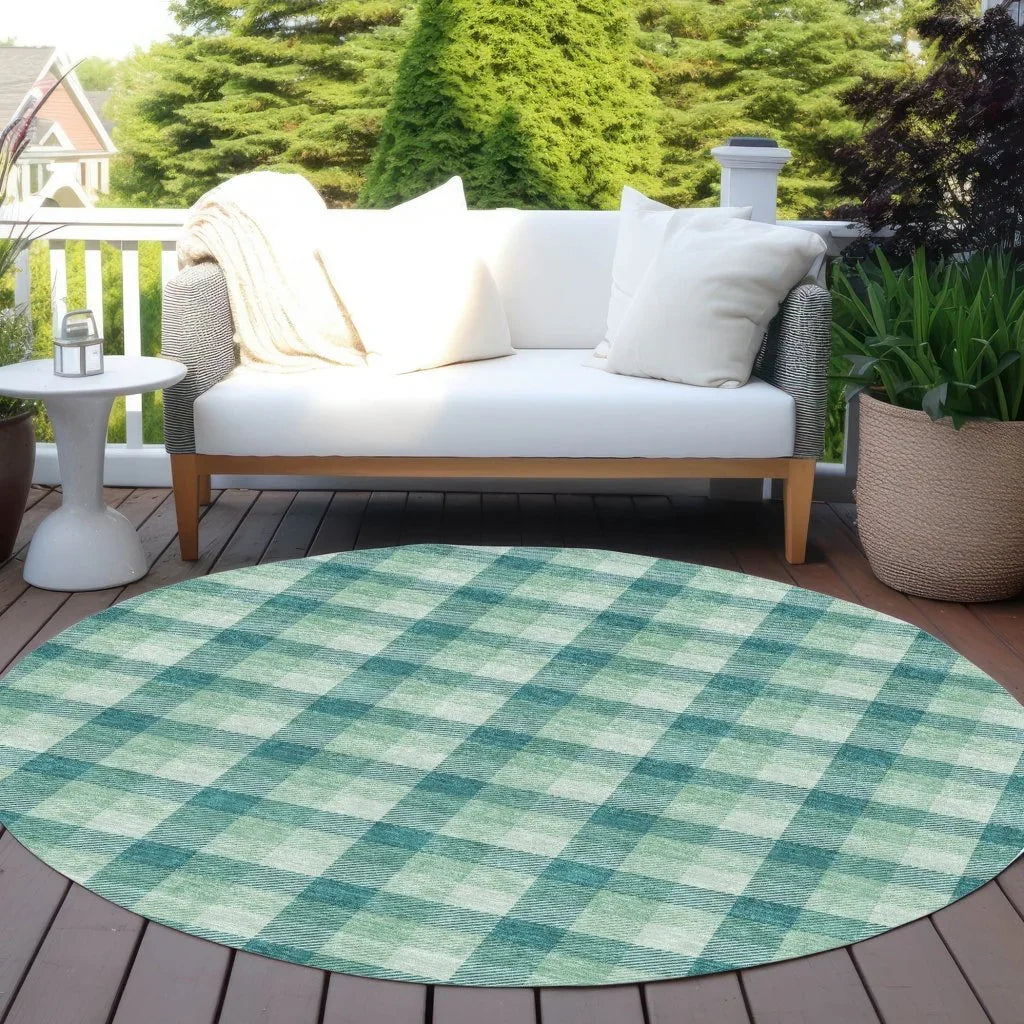 Nahlia Blue Washable Indoor-Outdoor Rug-Outdoor Rugs-LOOMLAN Rugs-LOOMLAN