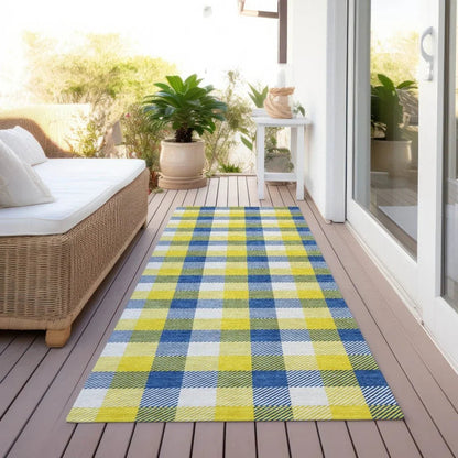 Nahlia Gold Washable Indoor-Outdoor Rug-Outdoor Rugs-LOOMLAN Rugs-LOOMLAN