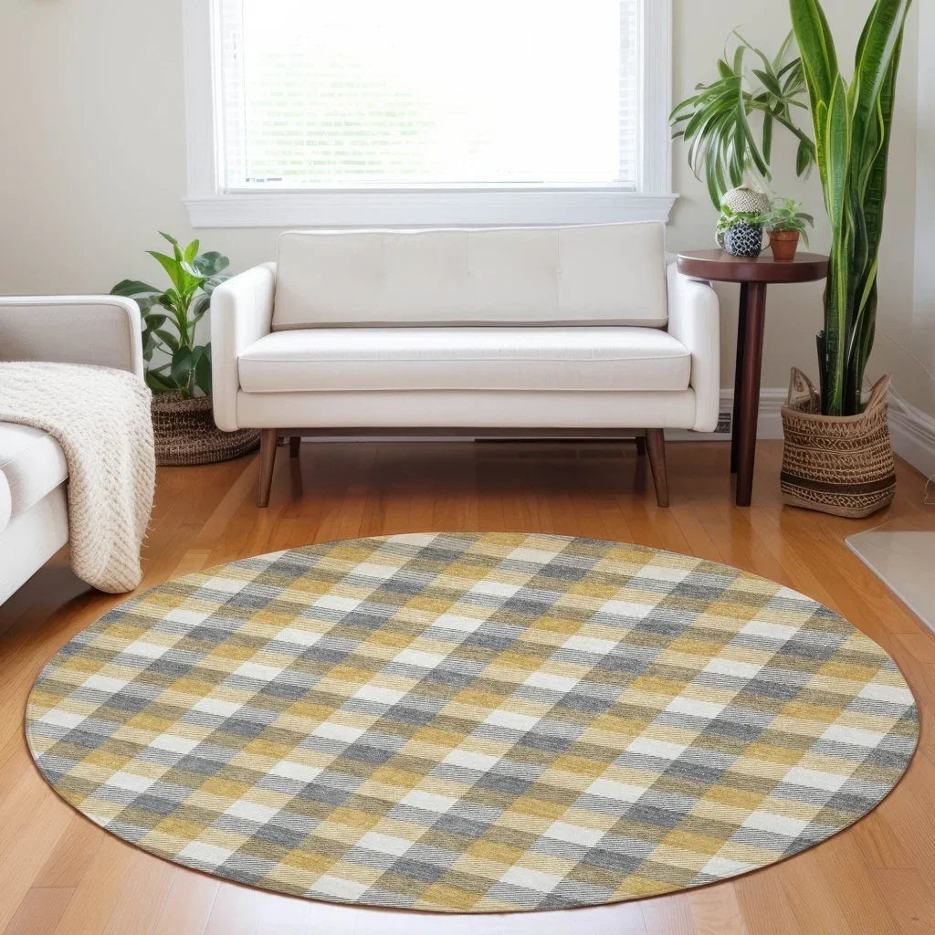 Nahlia Gray Washable Indoor-Outdoor Rug-Outdoor Rugs-LOOMLAN Rugs-LOOMLAN