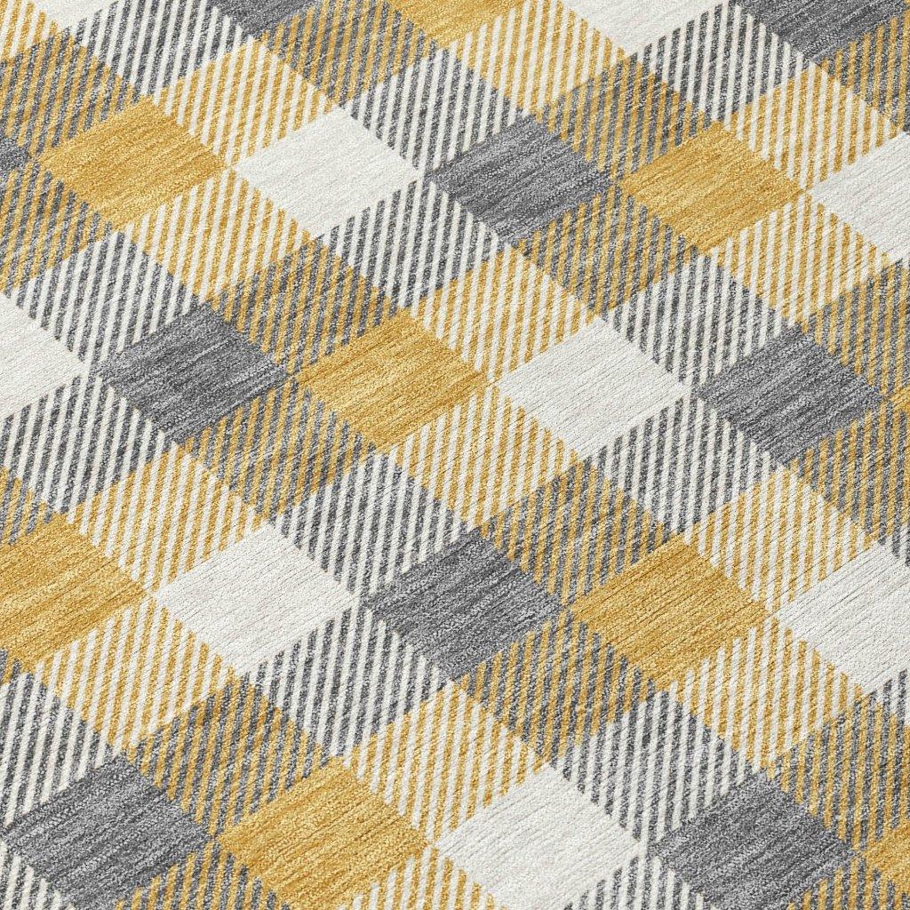 Nahlia Gray Washable Indoor-Outdoor Rug-Outdoor Rugs-LOOMLAN Rugs-LOOMLAN