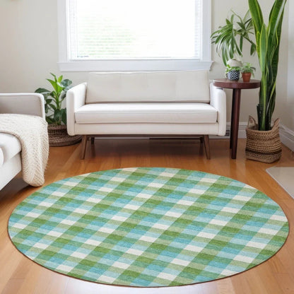 Nahlia Lime Washable Indoor-Outdoor Rug-Outdoor Rugs-LOOMLAN Rugs-LOOMLAN