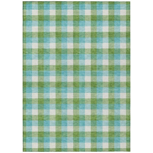 Nahlia Lime Washable Indoor-Outdoor Rug-Outdoor Rugs-LOOMLAN Rugs-2'6" x 3'10"-LOOMLAN