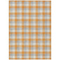 Nahlia Orange Washable Indoor-Outdoor Rug-Outdoor Rugs-LOOMLAN Rugs-2'6" x 3'10"-LOOMLAN