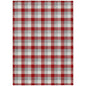 Nahlia Red Washable Indoor-Outdoor Rug-Outdoor Rugs-LOOMLAN Rugs-2'6" x 3'10"-LOOMLAN