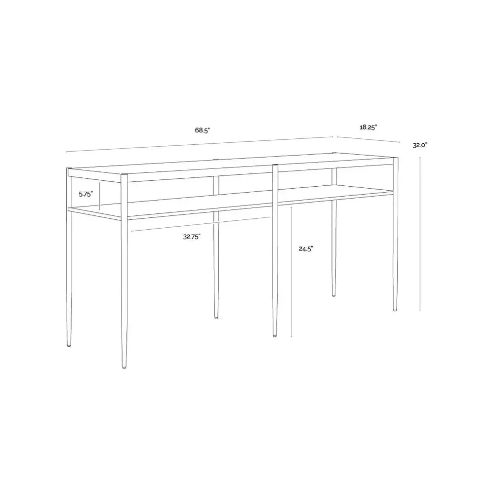 Naini Minimalist Sofa Table - LOOMLAN - SUNPAN - Console Tables