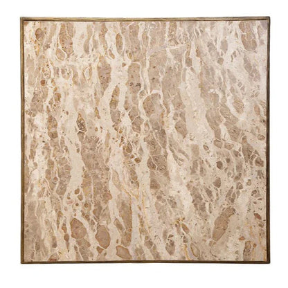 Nala Marble Top Square Coffee Table - LOOMLAN - Furniture Classics - Coffee Tables