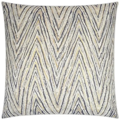 Nanga Glam Chevron Gold Large Throw Pillow Insert - LOOMLAN - D.V. Kap - Throw Pillows