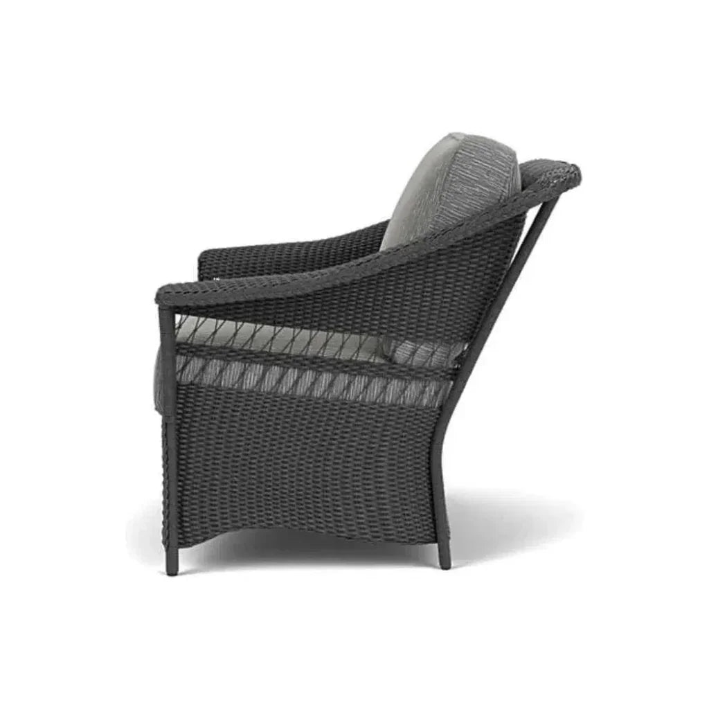 Nantucket Chair & a Half Premium Wicker Furniture-Outdoor Lounge Chairs-Lloyd Flanders-LOOMLAN