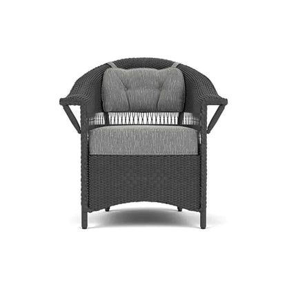 Nantucket Dining Armchair Premium Wicker Furniture-Outdoor Dining Chairs-Lloyd Flanders-LOOMLAN