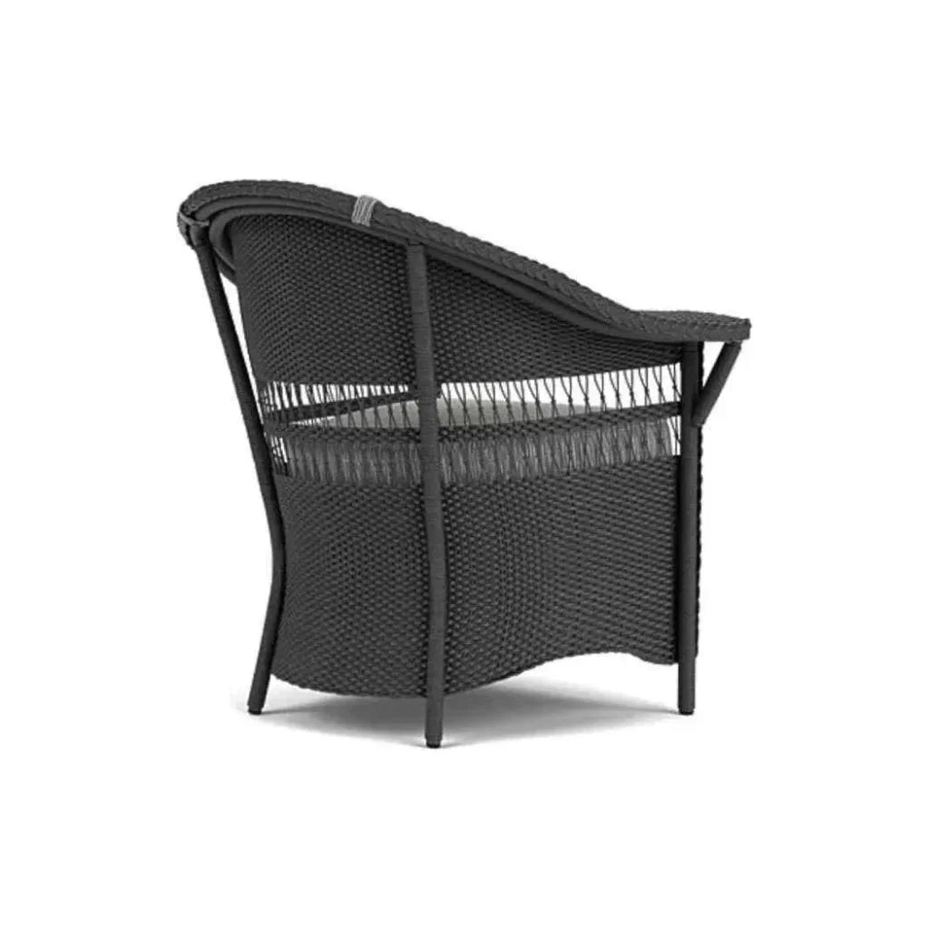Nantucket Dining Armchair Premium Wicker Furniture-Outdoor Dining Chairs-Lloyd Flanders-LOOMLAN