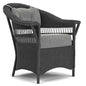 Nantucket Dining Armchair Premium Wicker Furniture-Outdoor Dining Chairs-Lloyd Flanders-LOOMLAN