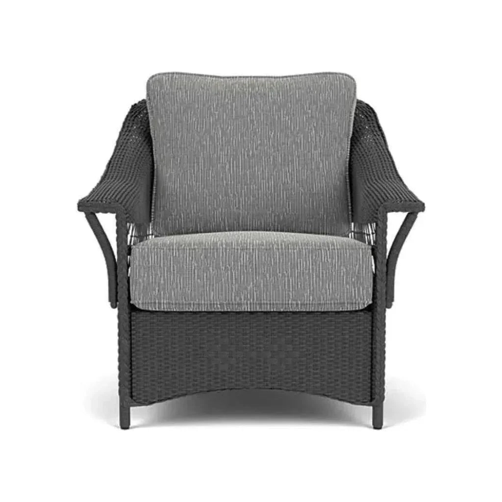 Nantucket Lounge Chair Premium Wicker Furniture-Outdoor Lounge Chairs-Lloyd Flanders-LOOMLAN