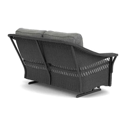 Nantucket Loveseat Glider Premium Wicker Furniture - LOOMLAN - Lloyd Flanders - Outdoor Sofas & Loveseats