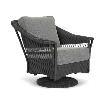Nantucket Swivel Glider Lounge Chair-Outdoor Lounge Chairs-Lloyd Flanders-LOOMLAN