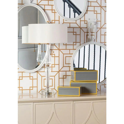 Naomi Crystal Made Table Lamp - LOOMLAN - Wildwood - Table Lamps