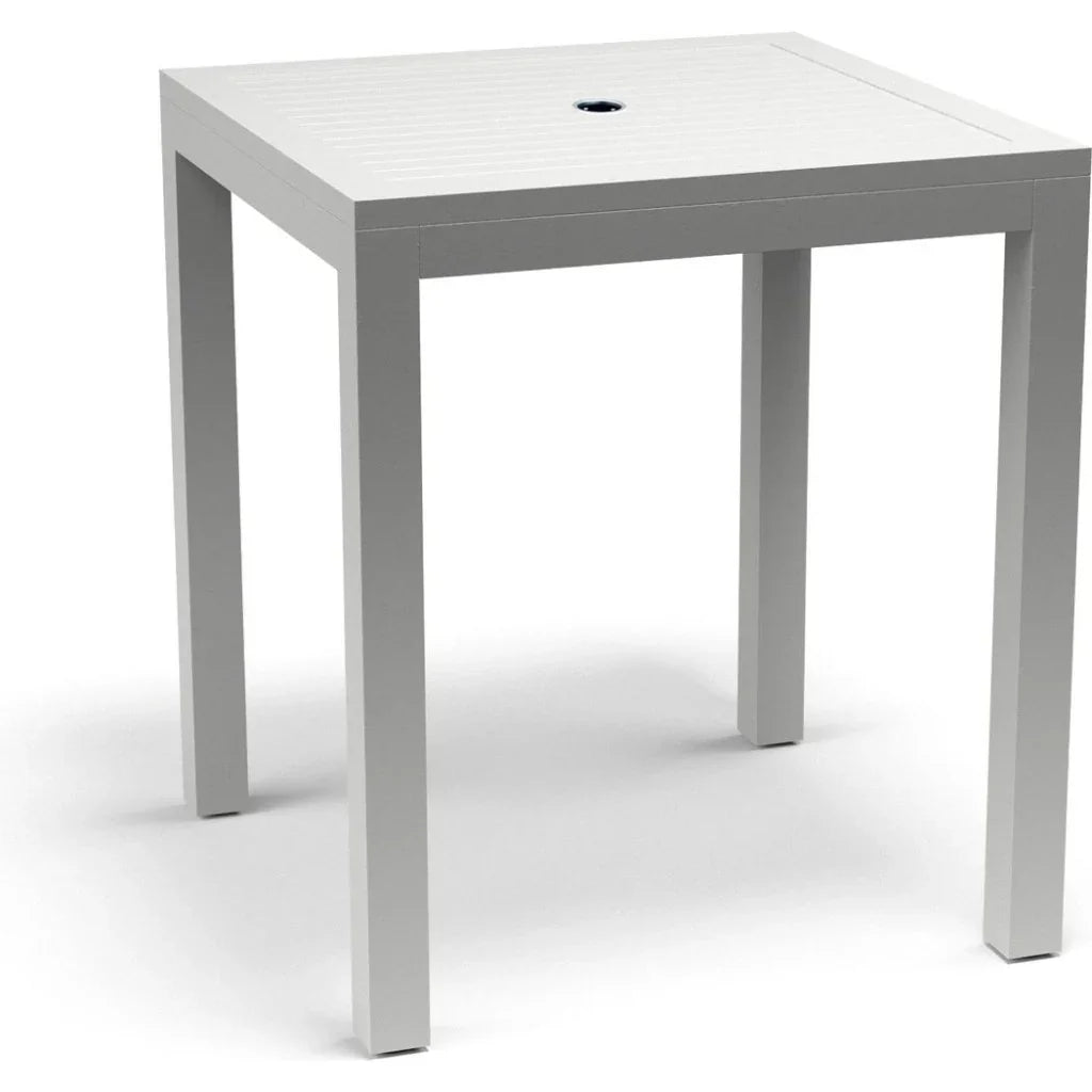 Naples Aluminum Made Outdoor Pub Table-Outdoor Counter Tables-Sunset West-LOOMLAN