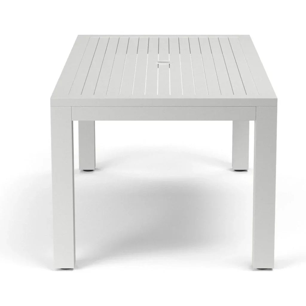 Naples Aluminum Outdoor Dining Table-Outdoor Dining Tables-Sunset West-LOOMLAN