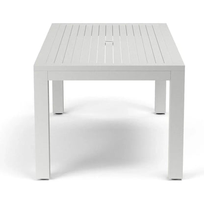 Naples Aluminum Outdoor Dining Table-Outdoor Dining Tables-Sunset West-LOOMLAN