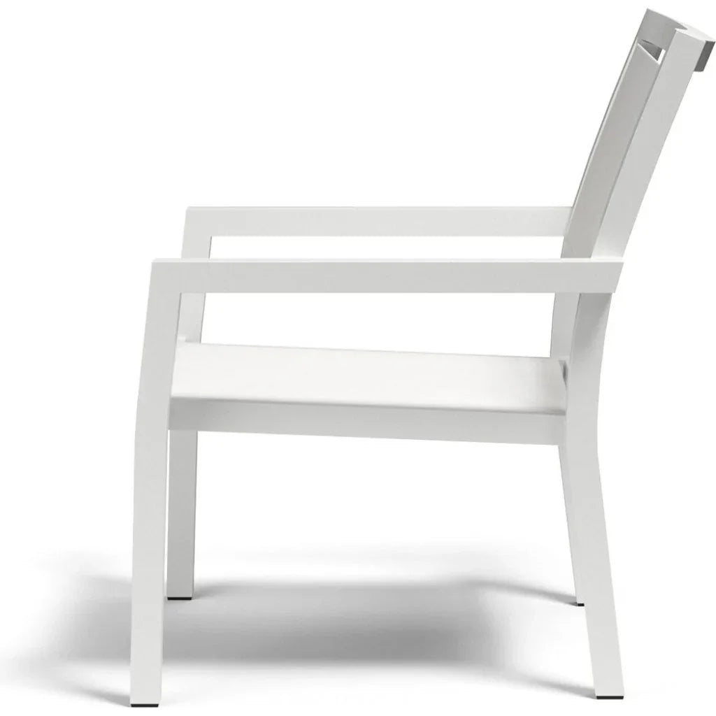 Naples Stackable Sling Outdoor Club Chair-Outdoor Accent Chairs-Sunset West-LOOMLAN