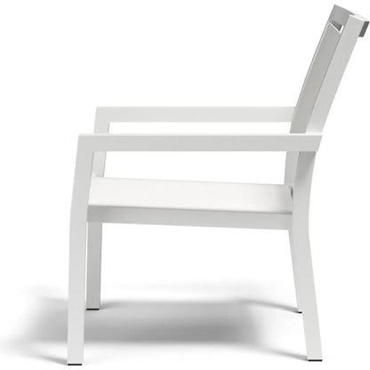 Naples Stackable Sling Outdoor Club Chair-Outdoor Accent Chairs-Sunset West-LOOMLAN