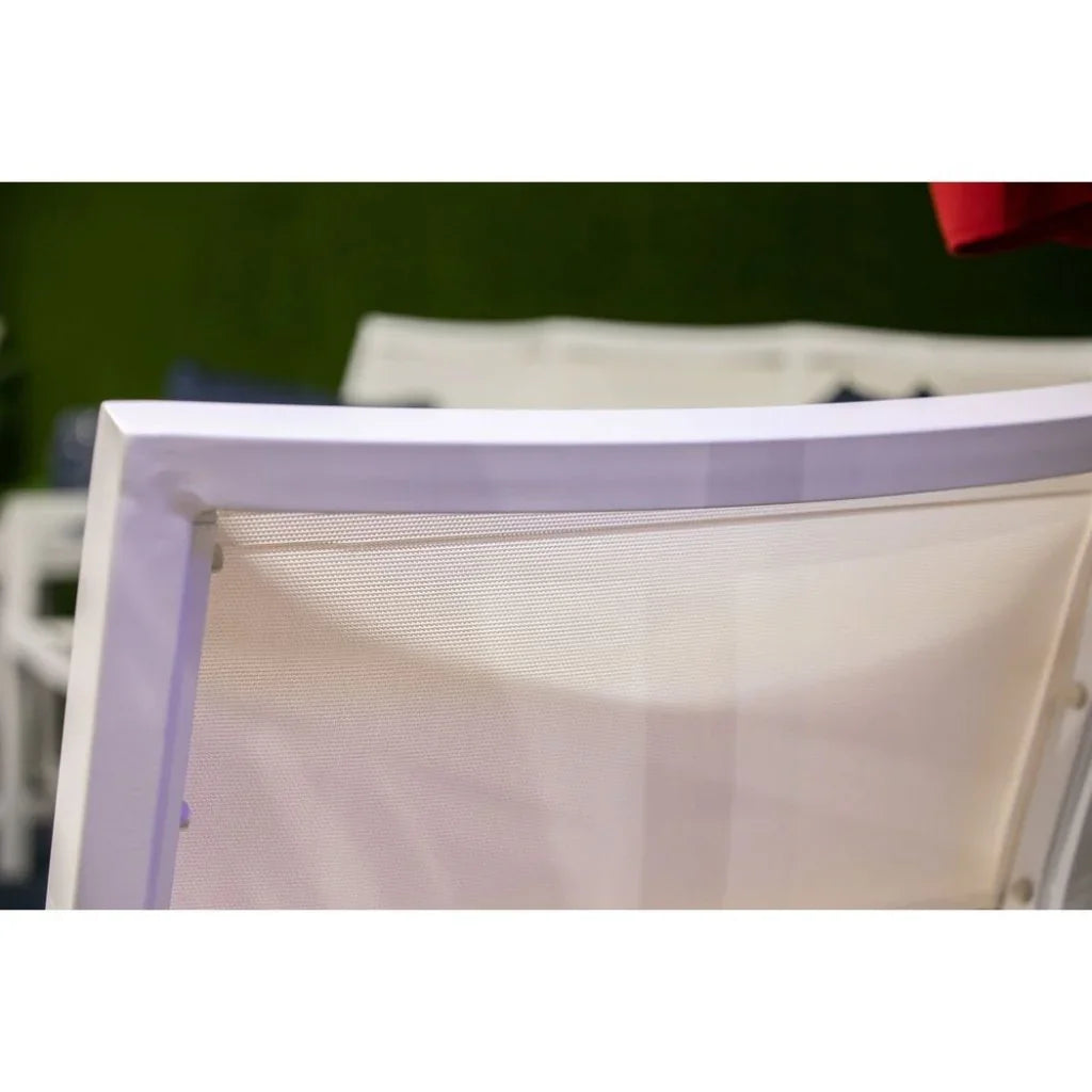 Naples Stackable Sling Outdoor Club Chair-Outdoor Accent Chairs-Sunset West-LOOMLAN