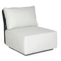 Naples White Fabric Outdoor Modular Sofa
