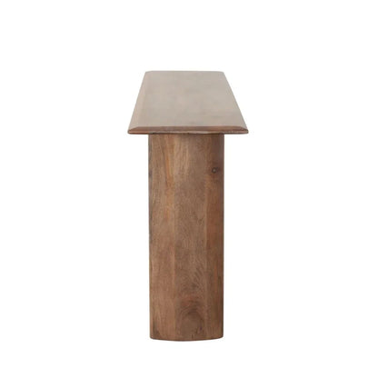 Nara Wooden Rectangular Console Table - LOOMLAN - Diamond Sofa - Console Tables