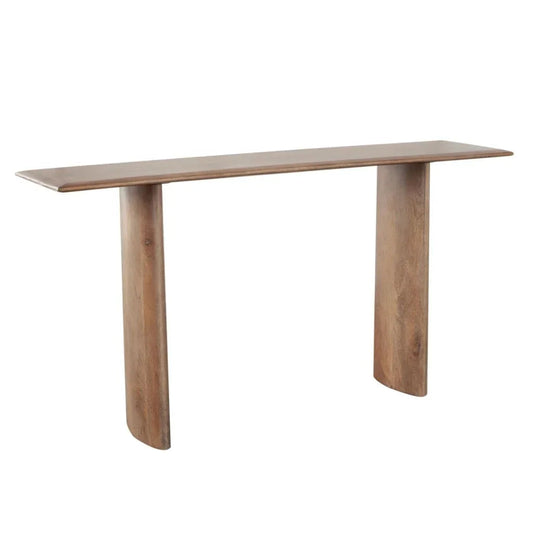 Nara Wooden Rectangular Console Table - LOOMLAN - Diamond Sofa - Console Tables