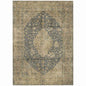 Naraxa Gray Washable Indoor - Outdoor Rug - LOOMLAN - LOOMLAN Rugs - Outdoor Rugs