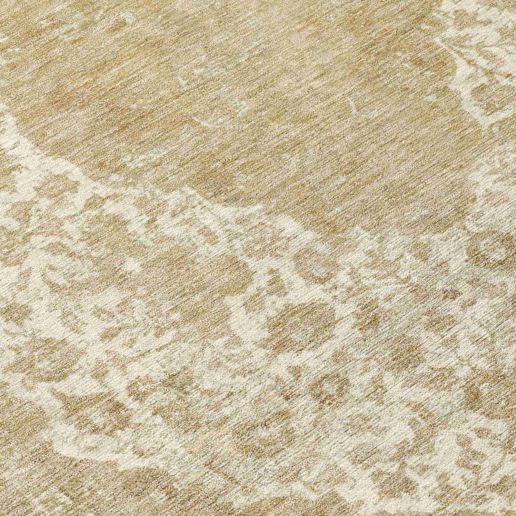 Naraxa Ivory Washable Indoor - Outdoor Rug - LOOMLAN - LOOMLAN Rugs - Outdoor Rugs