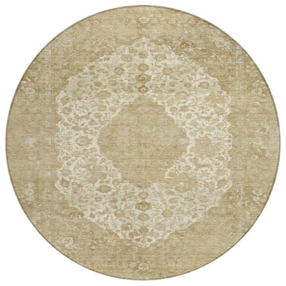 Naraxa Ivory Washable Indoor - Outdoor Rug - LOOMLAN - LOOMLAN Rugs - Outdoor Rugs