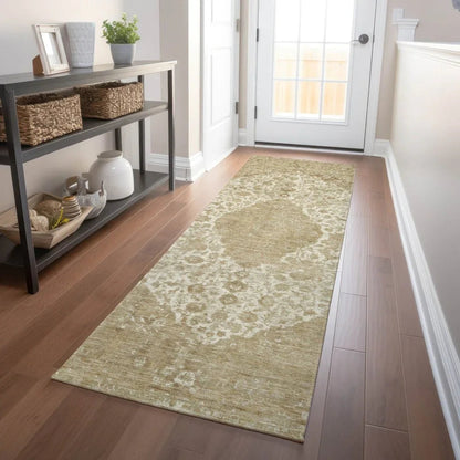 Naraxa Ivory Washable Indoor - Outdoor Rug - LOOMLAN - LOOMLAN Rugs - Outdoor Rugs