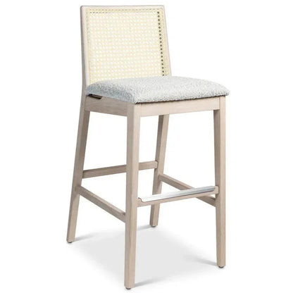 Nardia Boucle Cane Counter Stool - LOOMLAN - Urbia - Counter Stools