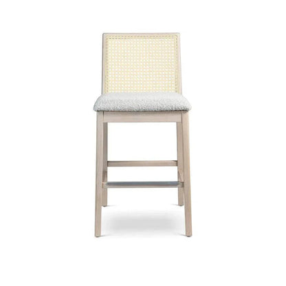 Nardia Boucle Cane Counter Stool - LOOMLAN - Urbia - Counter Stools