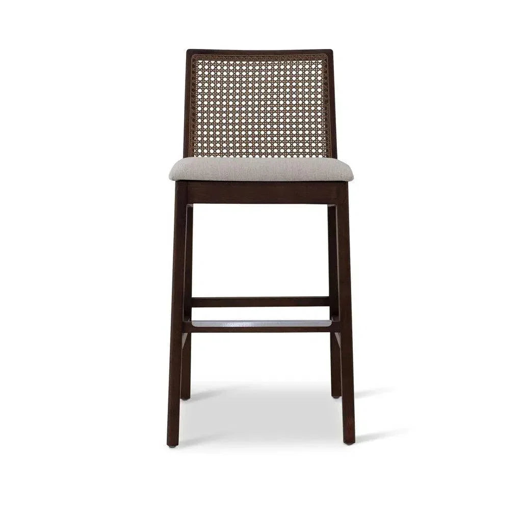 Nardia Boucle Cane Counter Stool - LOOMLAN - Urbia - Counter Stools