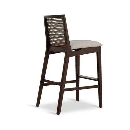 Nardia Boucle Cane Counter Stool - LOOMLAN - Urbia - Counter Stools