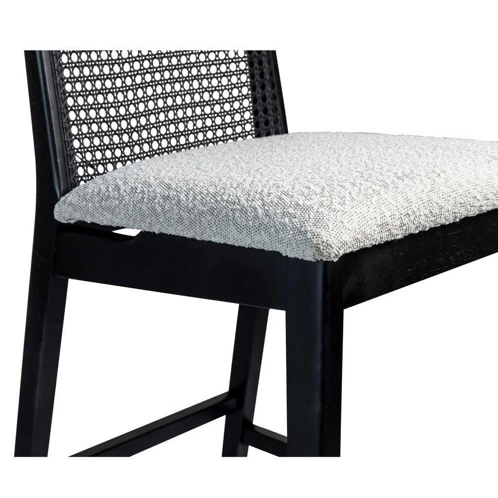 Nardia Boucle Cane Counter Stool - LOOMLAN - Urbia - Counter Stools