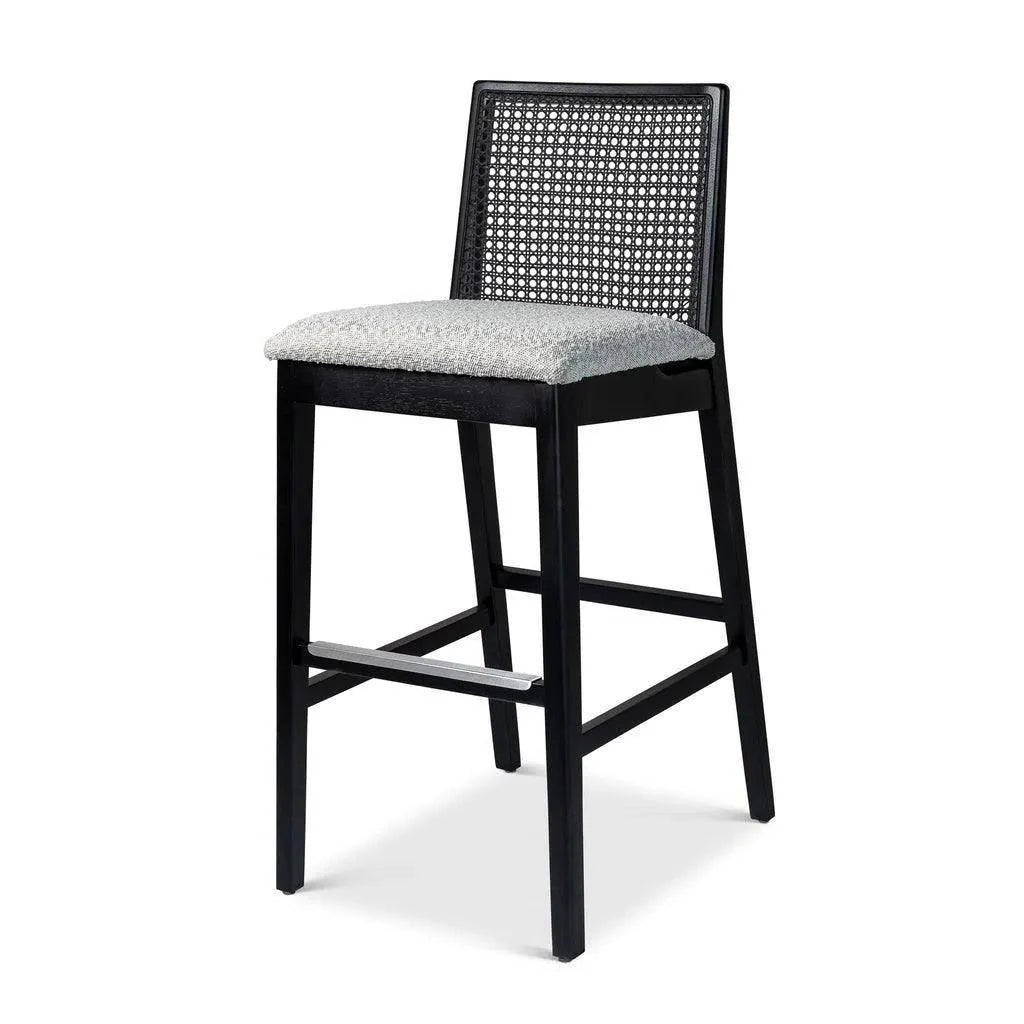 Nardia Boucle Cane Counter Stool - LOOMLAN - Urbia - Counter Stools