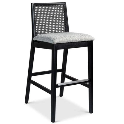 Nardia Boucle Cane Counter Stool - LOOMLAN - Urbia - Counter Stools