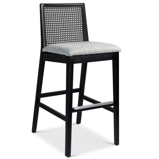 Nardia Boucle Cane Counter Stool - LOOMLAN - Urbia - Counter Stools