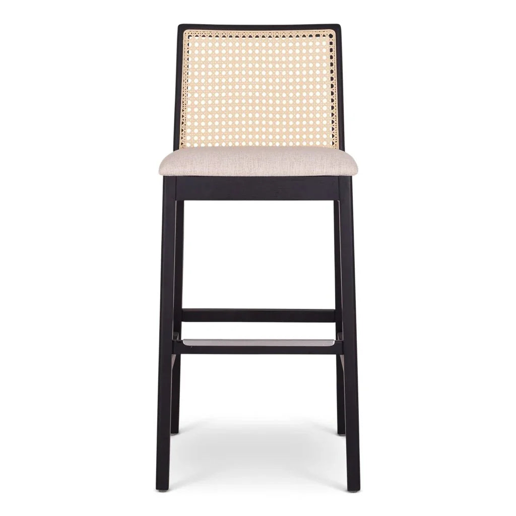 Nardia Woven Fabric Bar Stool - LOOMLAN - Urbia - Bar Stools