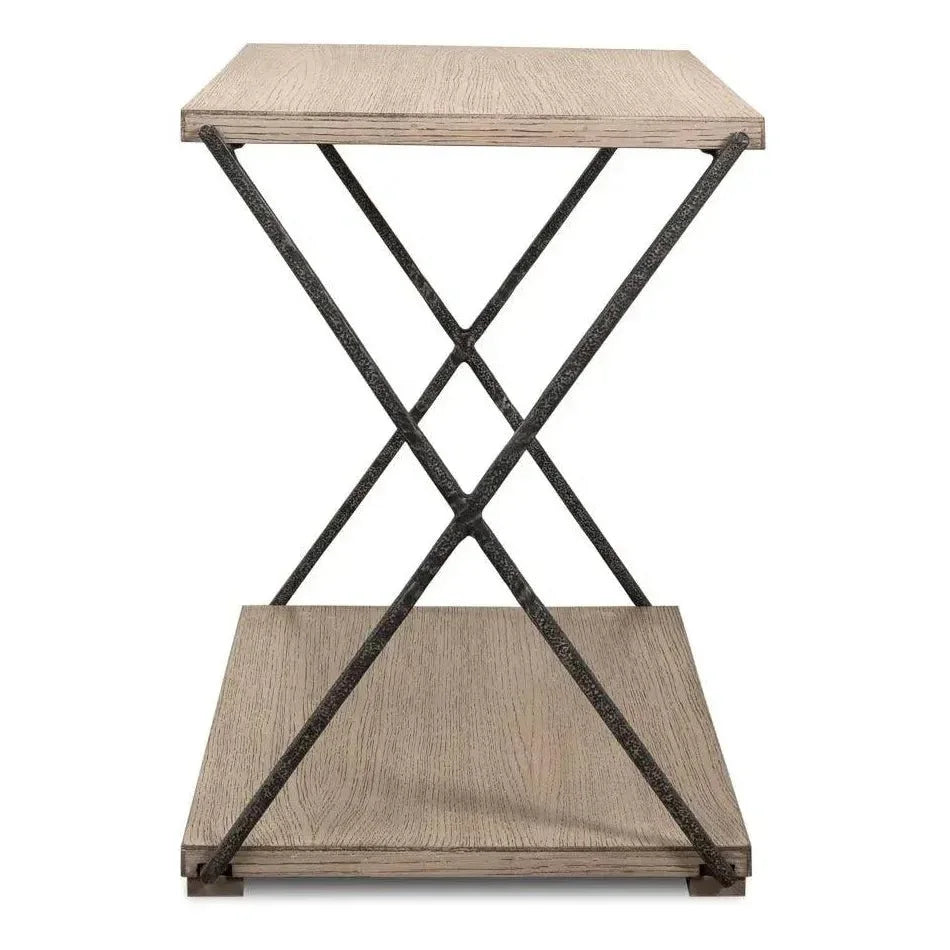 Nathanial Side Table - LOOMLAN - Sarreid - Side Tables