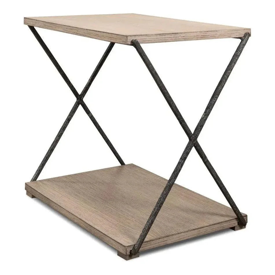 Nathanial Side Table - LOOMLAN - Sarreid - Side Tables