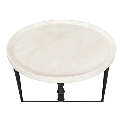 Nathaniel Elegance Side Table - LOOMLAN - Sarreid - Side Tables