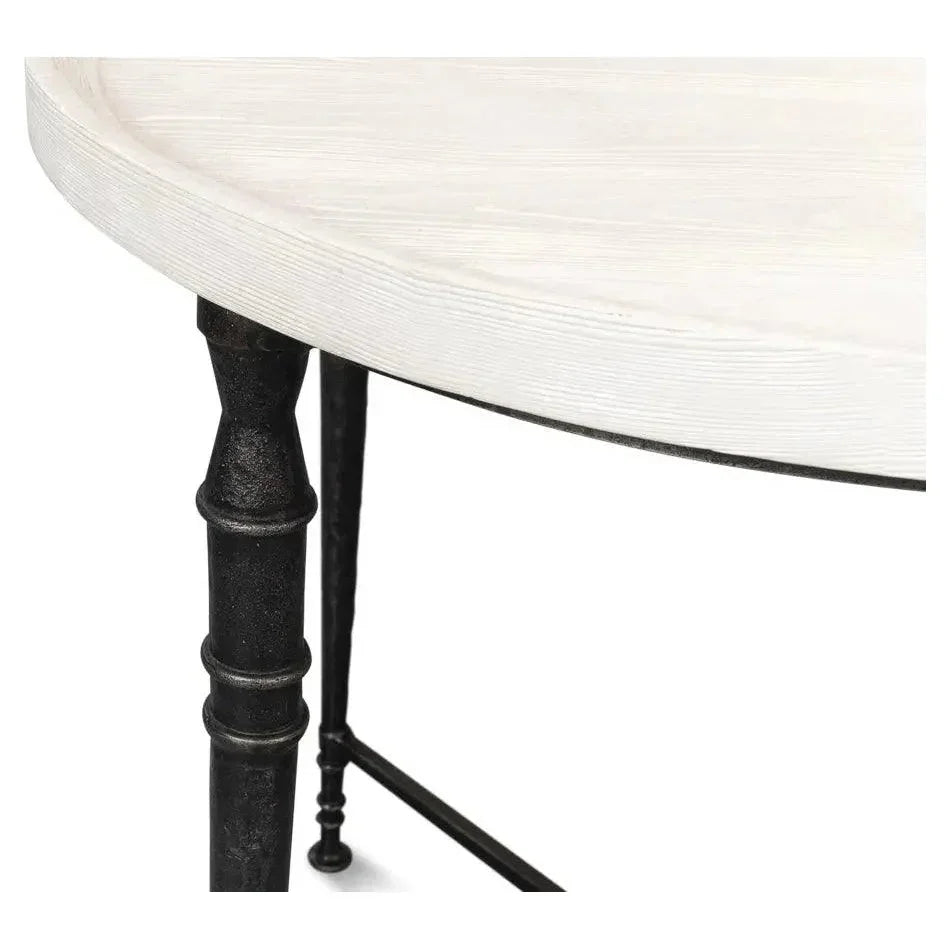 Nathaniel Elegance Side Table - LOOMLAN - Sarreid - Side Tables